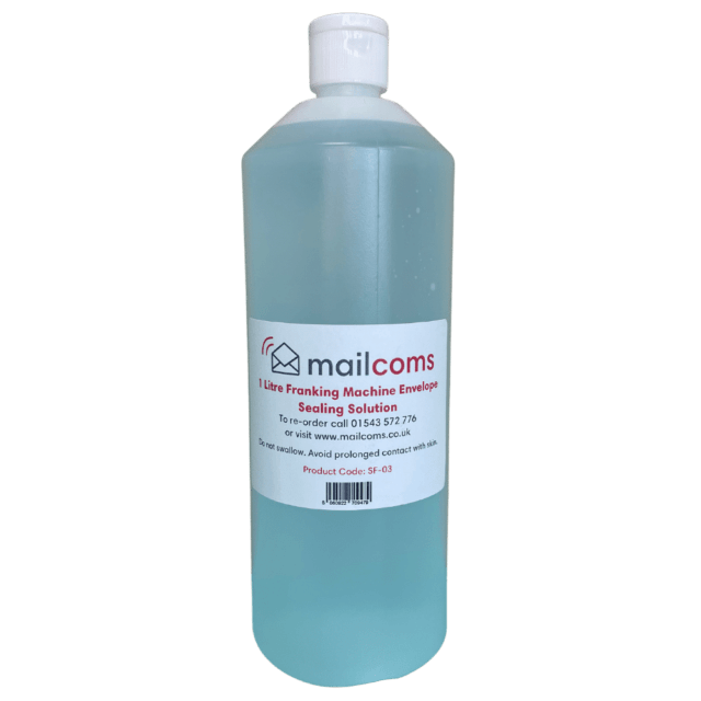 Bottles of Franking Machine Envelope Sealing Solution