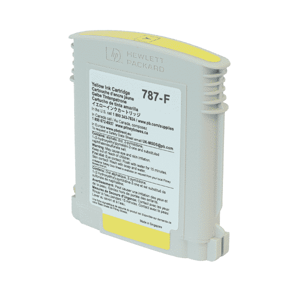 Pitney Bowes SendPro P Series Original Yellow Franking Ink Cartridge