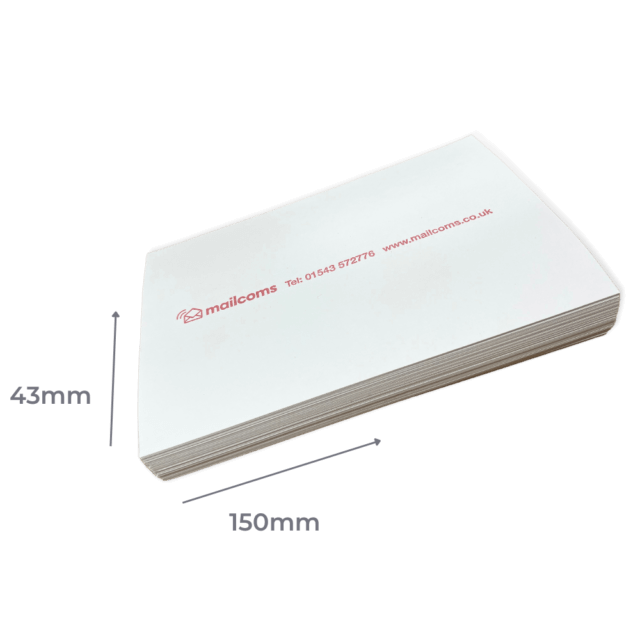 Universal Double Sheet Franking Labels (2 labels per sheet) - 150x43mm