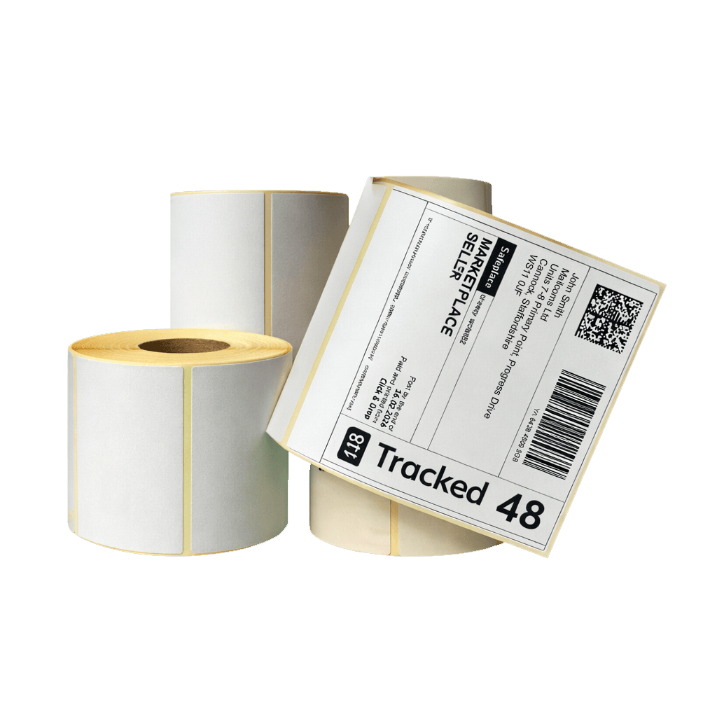 4 x 6″ – Royal Mail & Parcelforce Direct Thermal Label Rolls